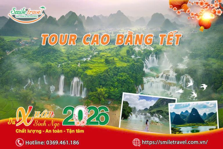 Tour du lịch Cao Bằng Tết 2026 Đón Xuân Nơi Địa Đầu Tổ Quốc