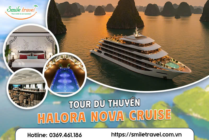 Du thuyền Halora Nova Cruise hành trình thăng hoa cảm xúc
