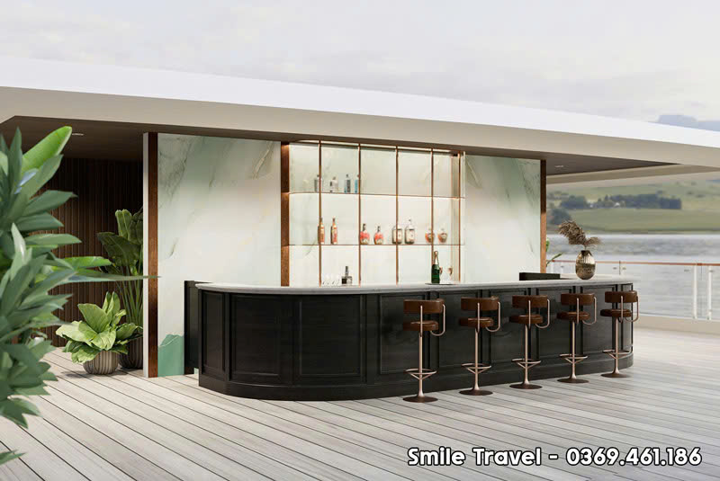 Không gian bar  view toàn cảnh 