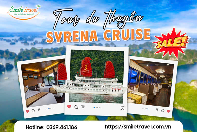 Du thuyền Syrena Cruise vẻ đẹp truyền thống