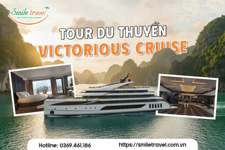 Du thuyền Victorious Cruise 5 sao đẳng cấp thượng lưu