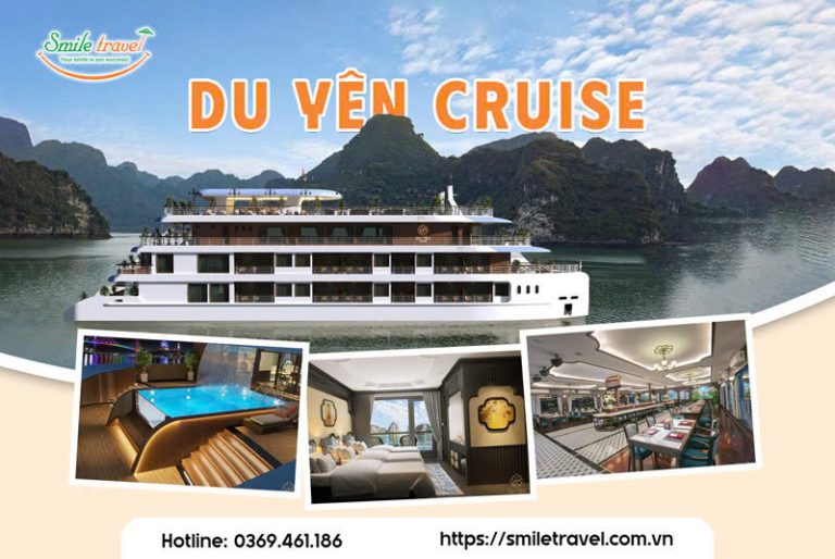 Du thuyền Du Yên Cruise 5 Sao kiệt tác nghỉ dưỡng thượng lưu