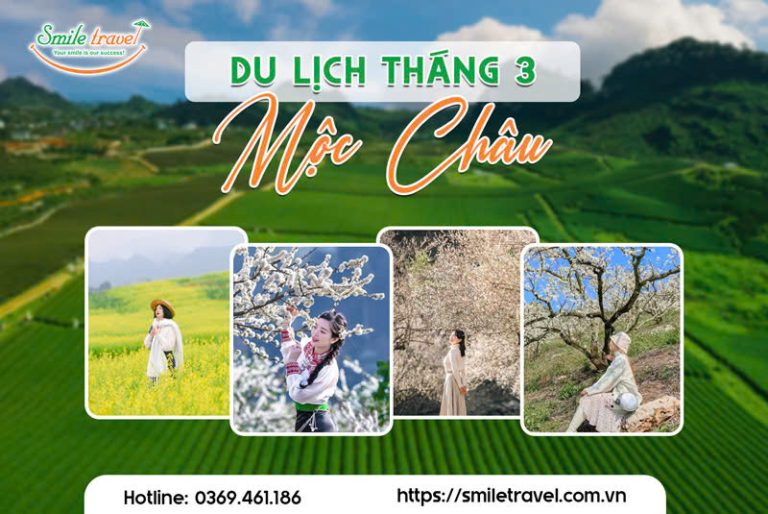 Kinh Nghiệm Du Lịch Mộc Châu Tháng 3 mùa hoa và lễ hội