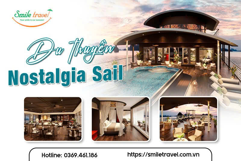 Review Du thuyền Nostalgia Sail Cruise 5 sao