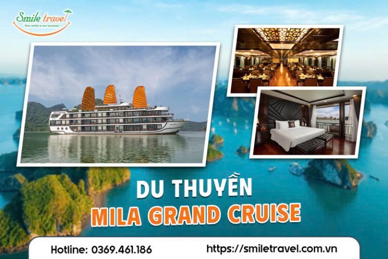 Du thuyền Mila Grand Cruise 5 sao giá tốt