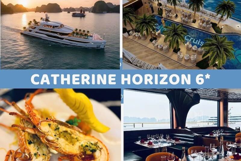 Tour du thuyền Catherine Horizon Cruise trong ngày