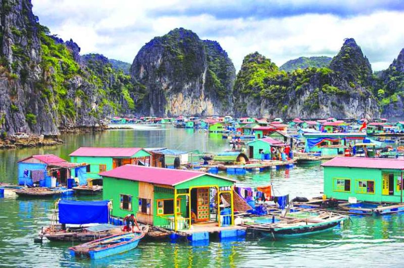 Vẻ đẹp yên bình ở làng chài Vung Viêng