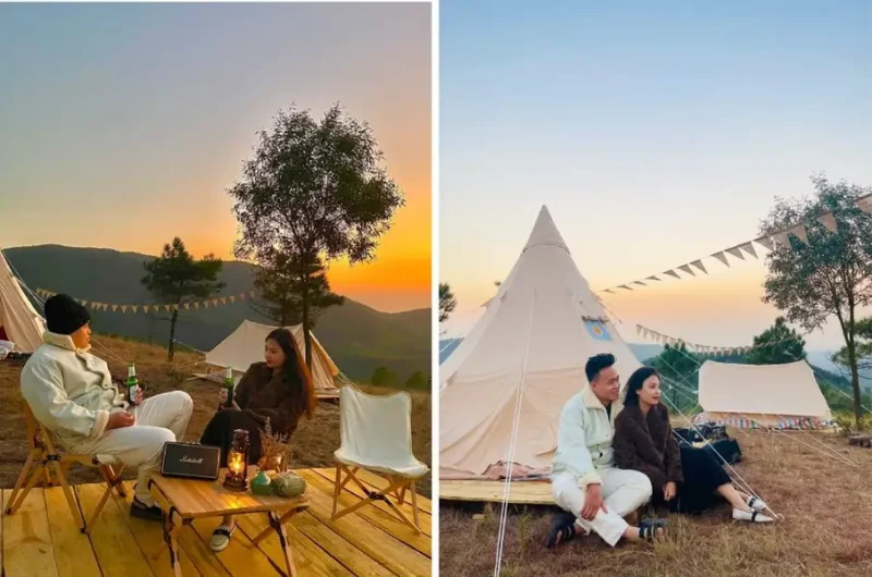 Du lịch Đỉnh Phượng Hoàng camping cắm trại cực chill