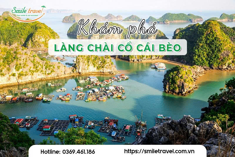 Làng Chài Cái Bèo Cổ Kính Giữa Vịnh Lan Hạ Cát Bà