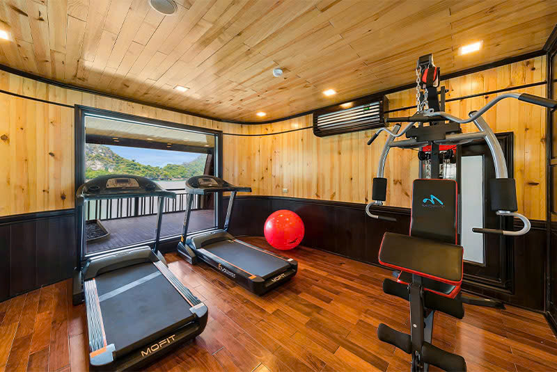 Phòng gym cao cấp 