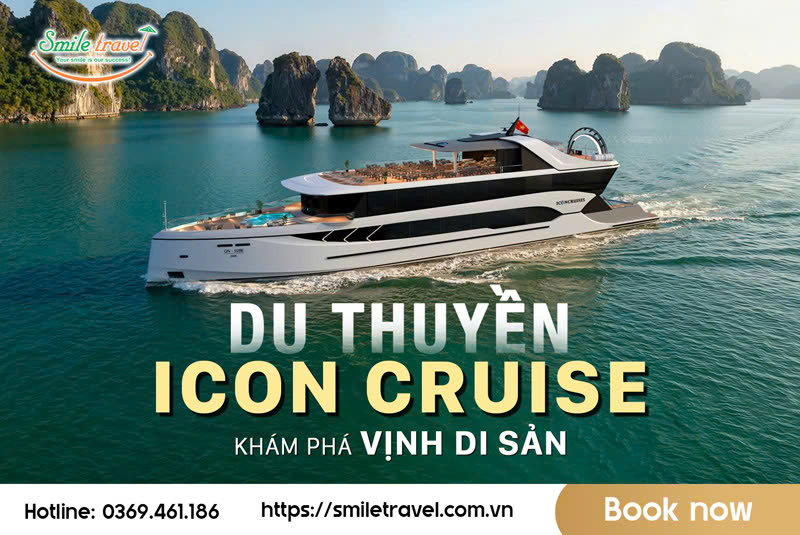 Du thuyền Icon Cruise - du thuyền Hạ Long trong ngày hot