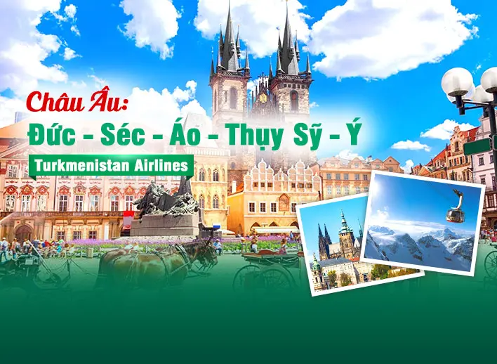 Tour du lịch Châu Âu 5 nước